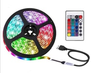 2m IP65 LED-slinga RGB SMD5050 - TV - Dator - Bil - USB