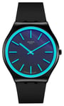 Swatch SS07B111 OBSIDIAN SHIMMER (42mm) Blue Black Dial / Watch