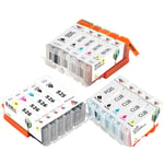 Multipack Ink Cartridges For Canon Ip7250 Mg5250 Mg6150 Mp600r Ip4200 Mx925