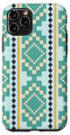 iPhone 11 Pro Southwestern Turquoise Native American Aztec Boho Western Case