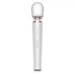 Le Wand White Silicone Rechargeable Wand Massager Vibrator