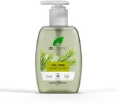 Dr Organic Tea Tree Hand Wash, Purifying, Cleansing, Natural, Vegan, Cruelty-Fre