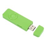(Green)64GB MP3 Player Lossless Sound Mini Music Player Portable Long Battery