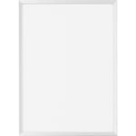 MAUL cadre MAULsolid A0 | Grand cadre pour posters, matériel publicitaire & photos | Cadre A0 avec profilé en aluminium de 32 mm | Cadre pour posters en format vertical | Argenté