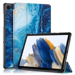 Samsung Galaxy Tab A9 Plus Tri-Fold Fodral, hav