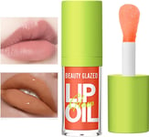 Lip Oil Tinted | Hydrating Lip Gloss Tinted - Transparent Nourishing Lip Glow Oi
