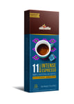 Elite Coffee Espresso Pods Nespresso Compatible Capsules - Intense - 6 Packs of 10 Single Serve Espresso Pods (60 Servings) | Fresh Single Source Ground Coffee Beans