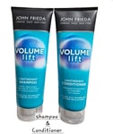 John Frieda VOLUME LIFT Lightweight Shampoo & Conditioner 250ml Pack Of 2x250ml