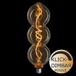 Unison klick-dimbar LED lampa Triple Gold 1800K 250lm E27 4W