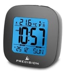 Precision Backlit Radio Controlled Digital LCD Date Alarm Clock AP054 / PREC0115