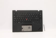 Lenovo Nano X1 1 Keyboard Palmrest Top Cover German Black 5M11B38411
