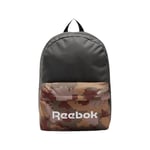 Reebok Backpack Active Core LL Graphic Bag Green Polyester Gym Training School