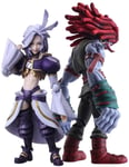 Final Fantasy Ix Bling Arts Kuja & Salamander Pvc Painted Artistic Figures [Import Japonais]