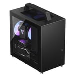 Jonsbo T8 Plus ITX Mini Tower Case - Black