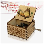 My Neighbor Totoro Music Box Wooden Musical Box Childrens Wooden Music Box Ideas Valentine's Day Social Gift