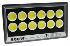 KRAFTFULL LAMPA FÖR GARAGE, TRÄDGÅRD PÅ FASADER 600W IP66 I ÅR COB-DIODER