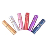 1pc 10ml Portable Refillable Perfume Bottle With Scent Pump Empt Silver