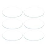 6pcs Watch Glass Crystal Lens, 24mm Dia. 1.1mm Thick Double Dome Watch Glass