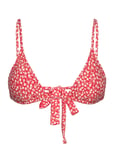 Floral Triangle Bikini Red Mango