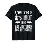 Bachelor Party Outfit for the groom "I'm the Idiot" T-Shirt