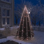 vidaXL Ljusnät för julgran 250 LED cm 51280