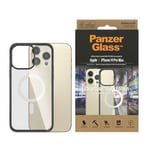 iPhone 14 Pro Max PanzerGlass ClearCase MagSafe antibakterielt deksel - svart/klar