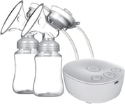 Electric Breast Pump Hands-Free Breastfeeding: Double Breast Pump for 2 Modes