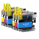 6 C/M/Y Ink Cartridges for use with Brother DCP-J752DW MFC-J4710DW MFC-J6920DW