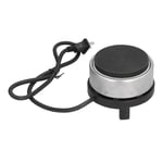 300W Mini Electric Stove Iron Hot Plate Tea Coffee Pot Warmer Heater For Home UK