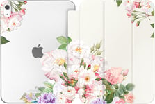 TiMOVO Case for iPad 10th Generation 2022, Slim Stand blooming bouquet 