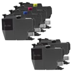 Compatible Multipack Brother MFC-J5930DW Printer Ink Cartridges (6 Pack) -LC3219XLBK