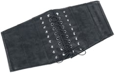 Jawbreaker Faux Leather Belt Belt black