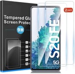 (2 Pack) Tempered Glass Screen Protector For Samsung Galaxy S20 FE/5G