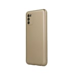 Metallisk cover til Samsung Galaxy M23 5G / M13 4G - guldfarvet