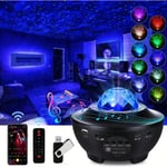 Galaxy Nattlampa / Rymdlampa Stjärnprojektor med Bluetooth Högta Black GALAXY - BASIC BLUETOOTH