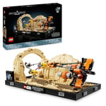 LEGO Star Wars Mos Espa Podrace Diorama Set for Adults, Buildable The Phantom Menace Model Kit, Features Anakin Skywalker’s Podracer, Memorabilia Gifts for Men, Women, Him or Her 75380
