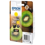 Epson Bläckpatron 202XL / kiwi original gul 8.5ml, art. C13T02H44010 - Passar till Expression Premium XP-6005, XP-6000, XP-6100, XP-6105