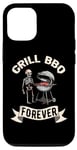 Coque pour iPhone 15 Pro Viande Squelette Bbq - Grill Grille Barbecue