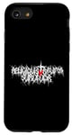 Coque pour iPhone SE (2020) / 7 / 8 Survivant religieux traumatisme – Style gothique Death Metal