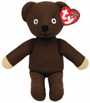 TY Toys Mr. Bean Teddy Bear Medium - Beanie Baby Soft Plush Toy - Collectible Cuddly Stuffed Teddy