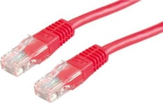Triton Utp-Patchkabel, Kat. 6 (Klass E), Röd, 3 M