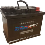 Stormwatt - Batterie de voiture 60 ah L2 12V appel 480A longue dure'e pour tous types de ve'hicules