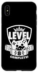Coque pour iPhone XS Max Level 8 Complete Tenue de jeu pour le 8ème anniversaire 8