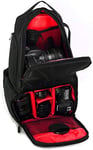 Digital Camera Bag, Photography Package Camera Bag Backpack, Waterproof Photography Backpack, for Canon Nikon CameraGDF,Green (Color : Red, Size : Red)