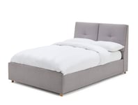 Argos Home Jakob Superking Fabric Bed Frame - Grey