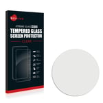 Savvies Tempered Glass Screen Protector compatible with Garmin Fenix 6 Pro Solar - 9H Hardness, Scratch Resistant