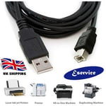 USB PRINTER DATA CABLE LEAD FOR OKI / OLIVETTI / PANASONIC / RICOH / SAMSUNG