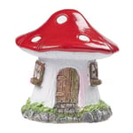Creativ Miniatyr Svamphus - 7 cm Flugsvamp