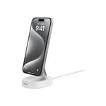 Belkin BoostCharge Pro trådlöst laddställ - magnetisk - + växelströmsadapter - 15 Watt