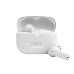 JBL Tune 230NC TWS In-Ear Headphones - True Wireless Bluetooth headphones in charging case with Active Noise Cancelling and Stick Closed Design, Up to 40 hours battery life, in white